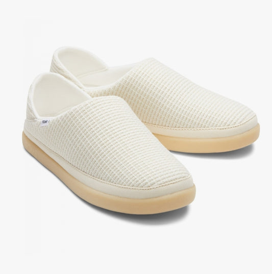 TOMS EZRA Womens Slip-On Full Slippers Natural