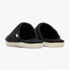 TOMS HARBOR FELT Mens Mule Slippers Black/White