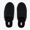 TOMS HARBOR FELT Mens Mule Slippers Black/White