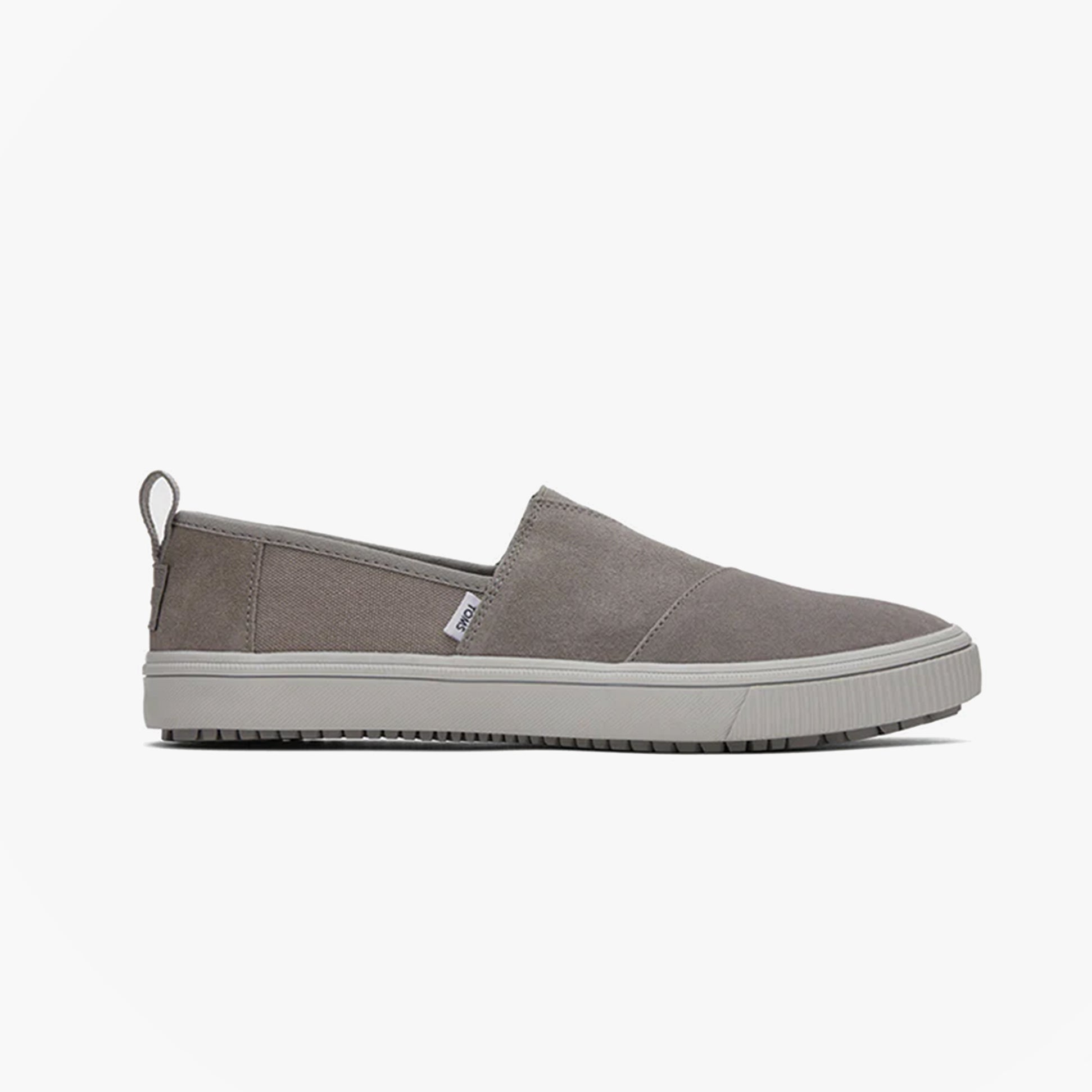 TOMS ALPARGATA TERRAIN Mens Canvas Slip On Grey