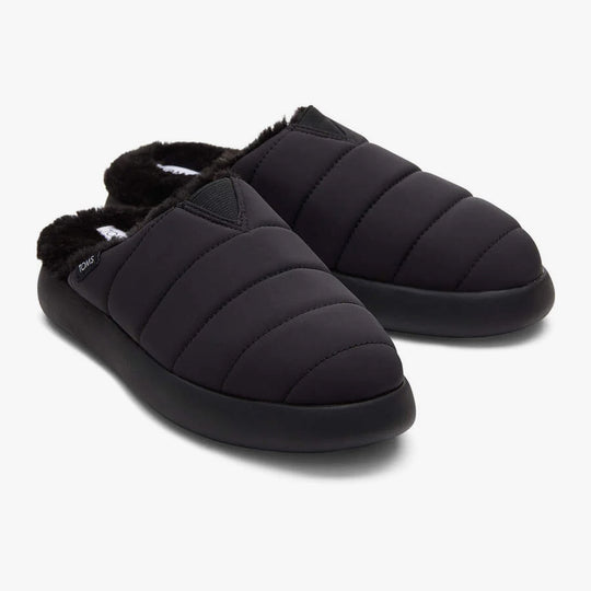 TOMS REPREVE MALLOW Womens Mules Black