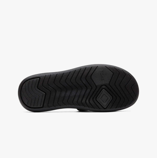 TOMS ALPARGATA MALLOW SLIDE Womens Sandals Black