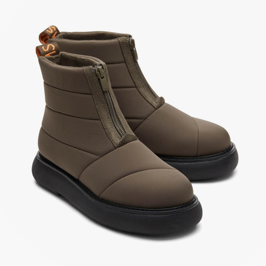 TOMS ALPARGATA MALLOW PUFFER Womens Boots Olive