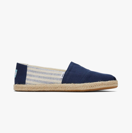 TOMS ALPARGATA ROPE Womens Espadrilles Navy
