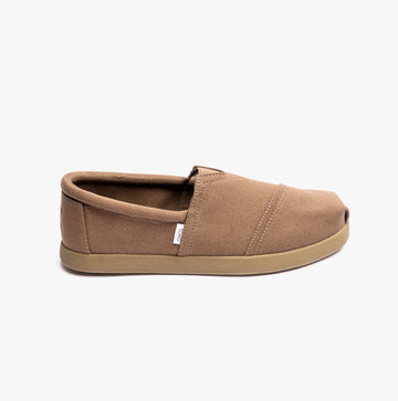 TOMS ALP FWD Mens Cotton Espadrille Olive