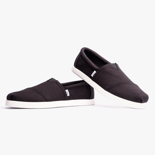TOMS ALP FWD Mens Cotton Casual Canvas Shoes Black
