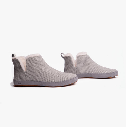 TOMS LOLA Womens Slippers Drizzle Grey