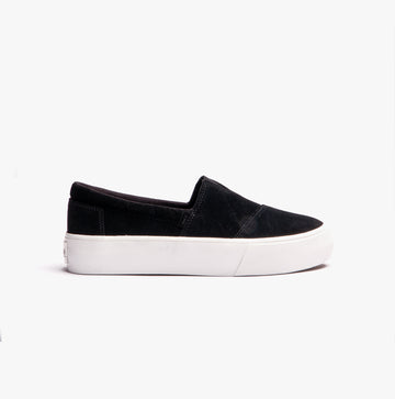 TOMS ALP FENIX PLATFORM SLIP ON Womens Sneakers Black