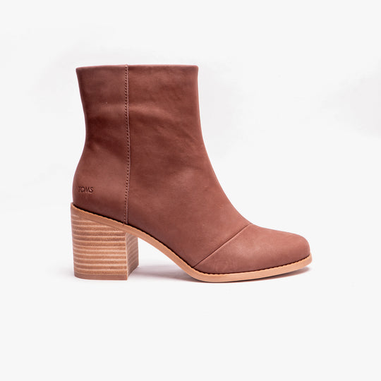 TOMS EVELYN Womens Boots Chestnut