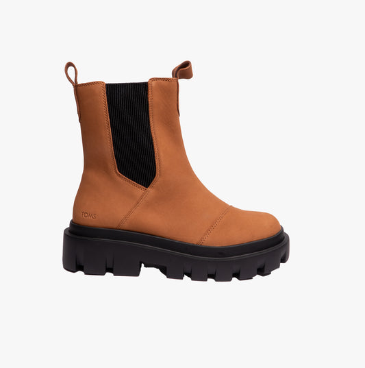 TOMS ROWAN Womens Boots Tan