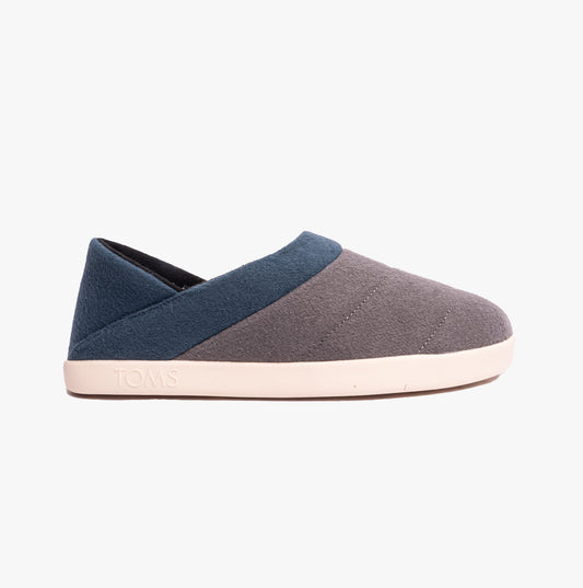 TOMS EZRA Mens Slippers Forged Iron/Multi