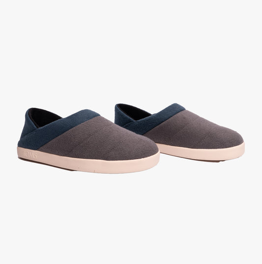 TOMS EZRA Mens Slippers Forged Iron/Multi