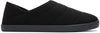 TOMS EZRA COTTON FELT FLEECE Mens Slippers Black