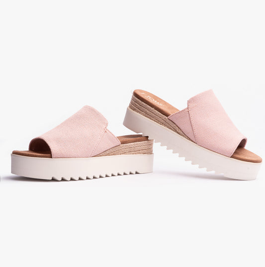 TOMS DIANA MULE Womens Sandals Ballet Pink