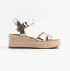 TOMS AUDREY Womens Sandals Gold