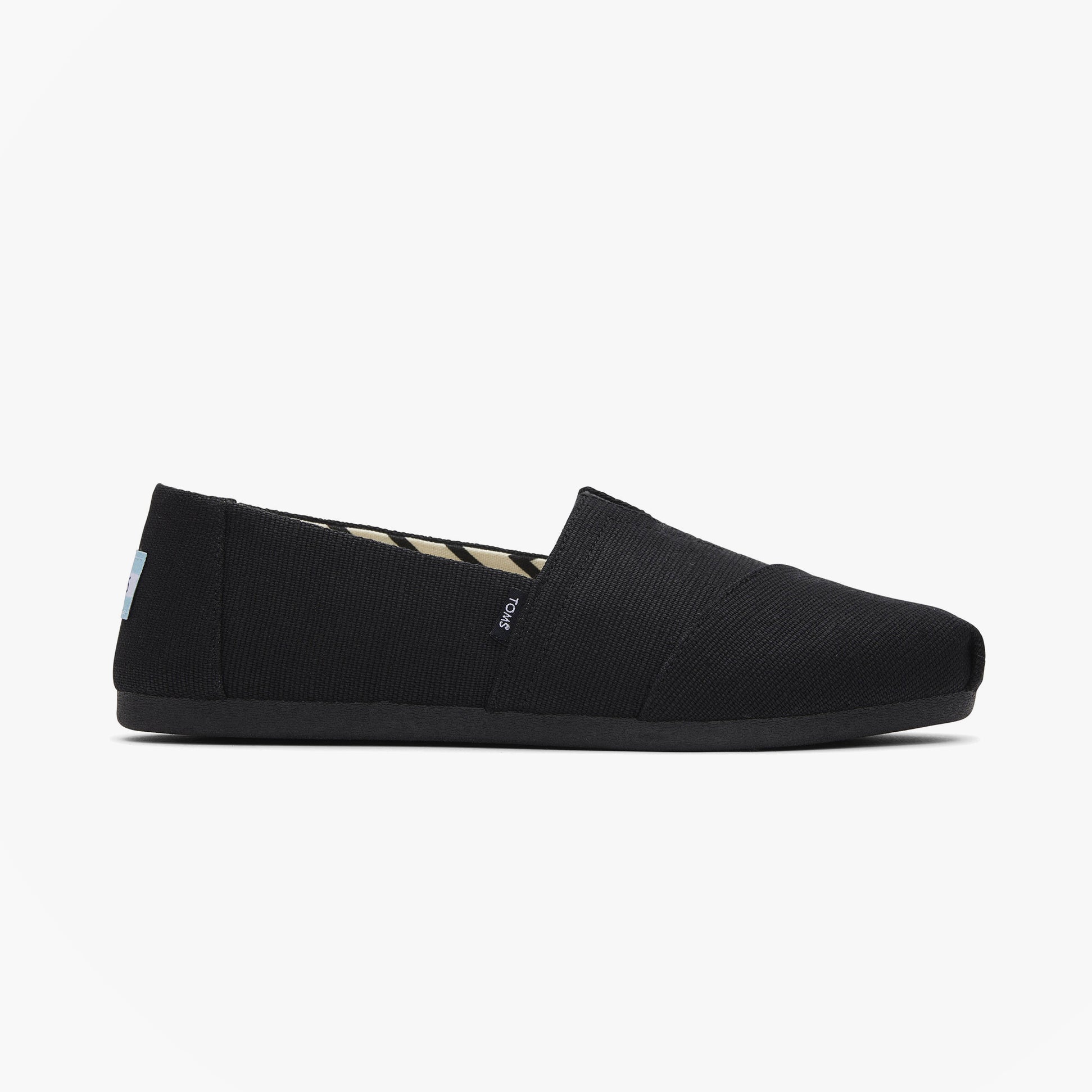 TOMS ALPARGATA CLASSIC Womens Espadrille Shoes Black