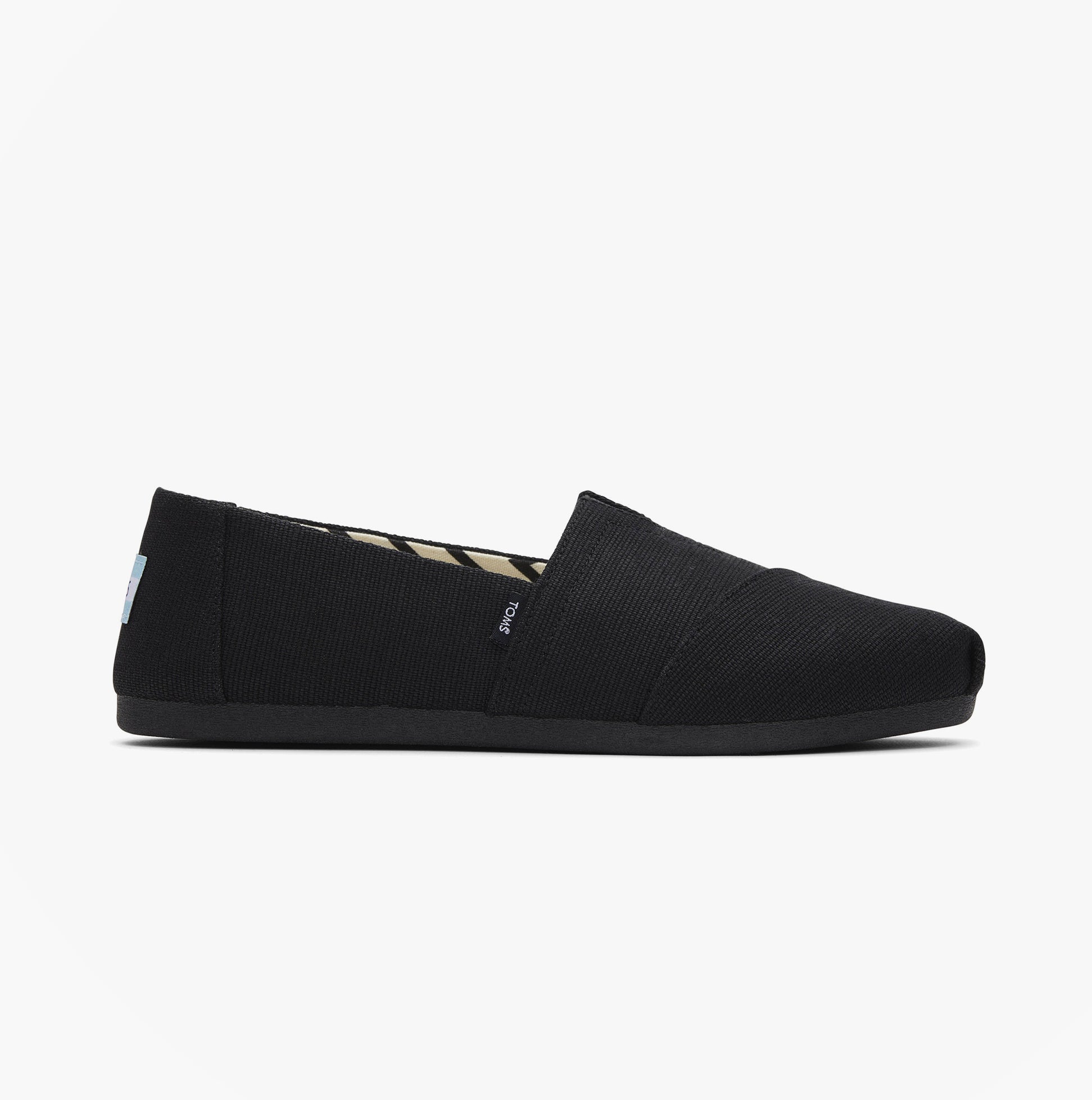 TOMS ALPARGATA CLASSIC Womens Espadrille Shoes Black