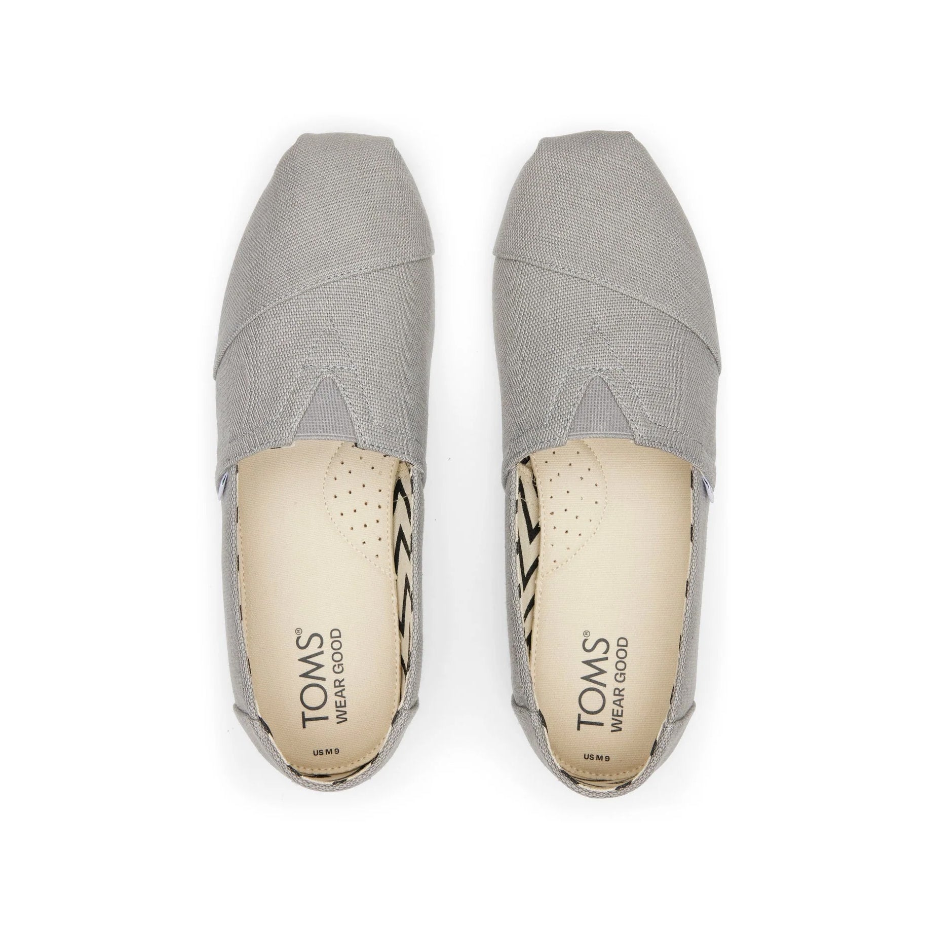 TOMS ALPARGATA CLASSIC Mens Canvas Shoes Grey