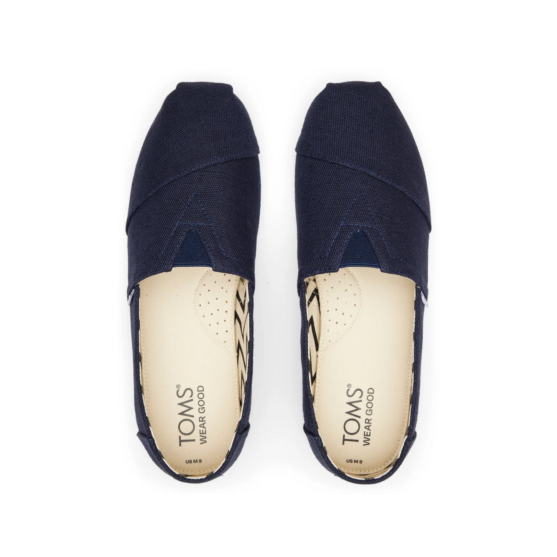 TOMS ALPARGATA CLASSIC Mens Espadrille Shoes Navy