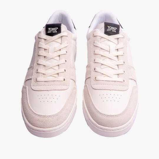 TOMS TRVL LITE COURT Mens Trainers White/ Black