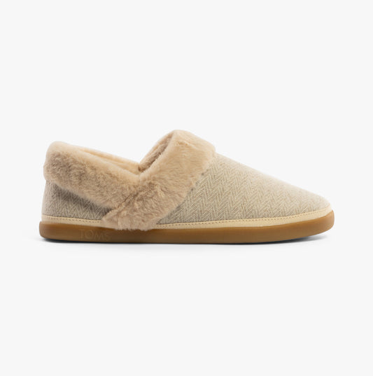 TOMS OSLO Womens Slippers Natural