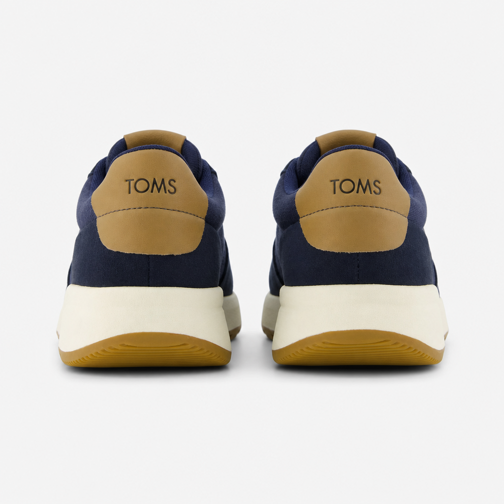 TOMS TRVL LITE RETRO Mens Casual Trainers Navy