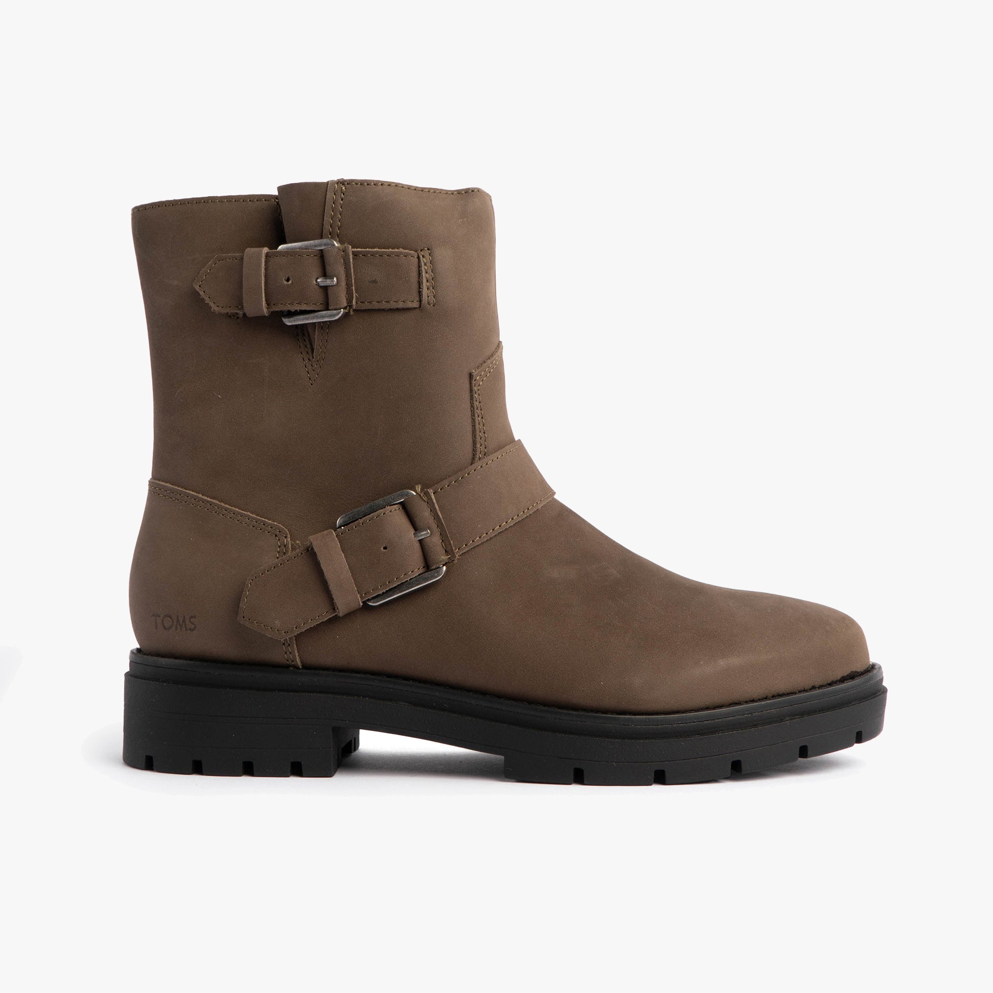 TOMS IONIE MOTO Womens Ankle Boots Green