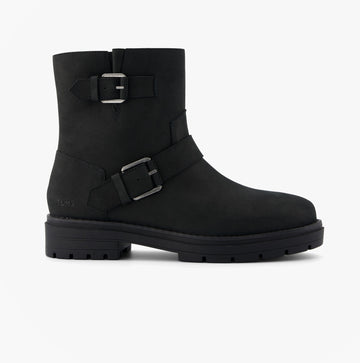TOMS IONIE MOTO Womens Ankle Boots Black
