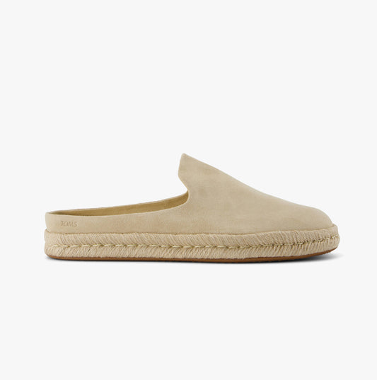 TOMS SANTIAGO MULE Mens Espadrille Beige