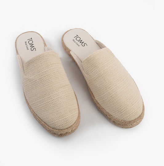 TOMS SANTIAGO MULE Womens Espadrille Natural