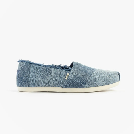 TOMS ALPARGATA CLASSIC Womens Canvas Denim Blue