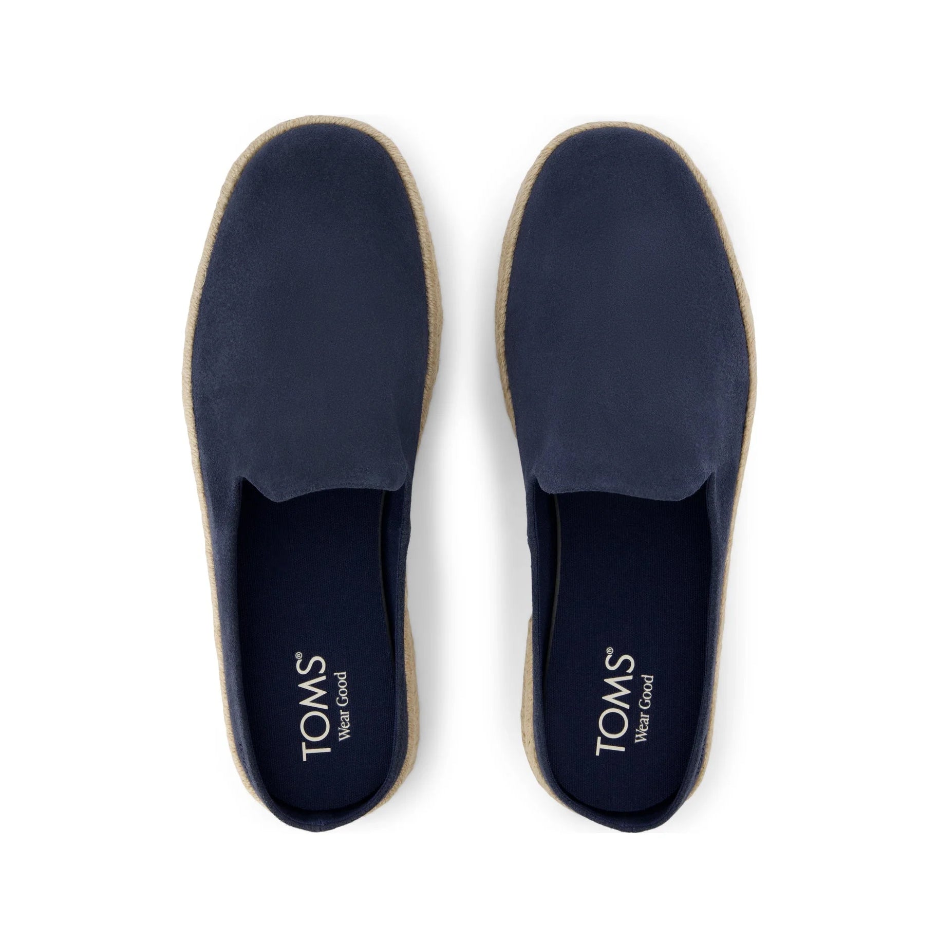 TOMS SANTIAGO MULE Mens Mules Sandals Navy