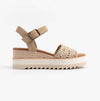 TOMS DIANA Womens Sandals Gold