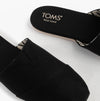 TOMS ALPARGATA MULE Womens Espadrille Black