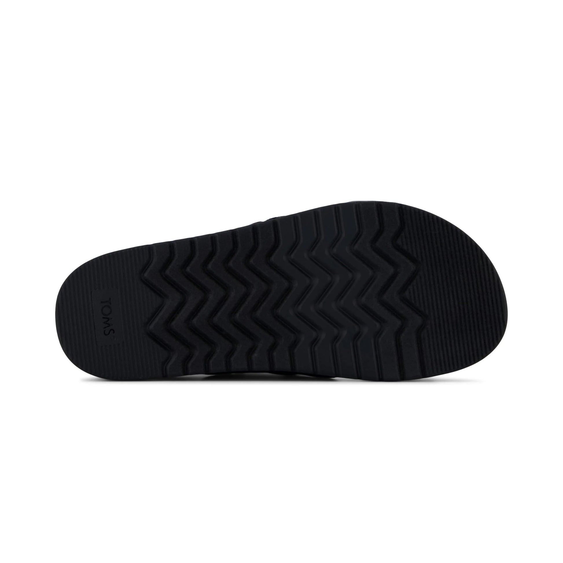 TOMS MARIN Womens Cross Strap Sandals Black