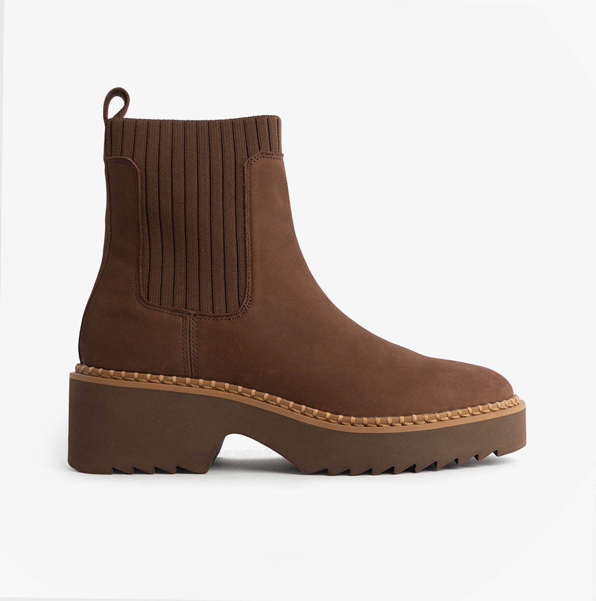 TOMS MILLIE Womens Ankle Boots Dark Brown