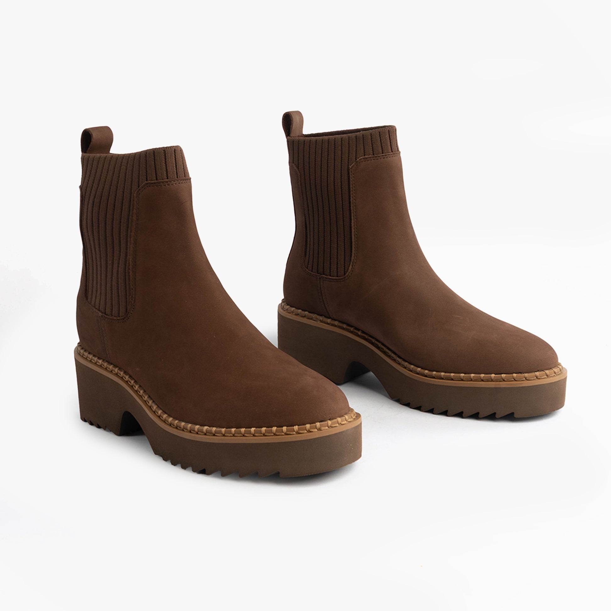 TOMS MILLIE Womens Ankle Boots Dark Brown