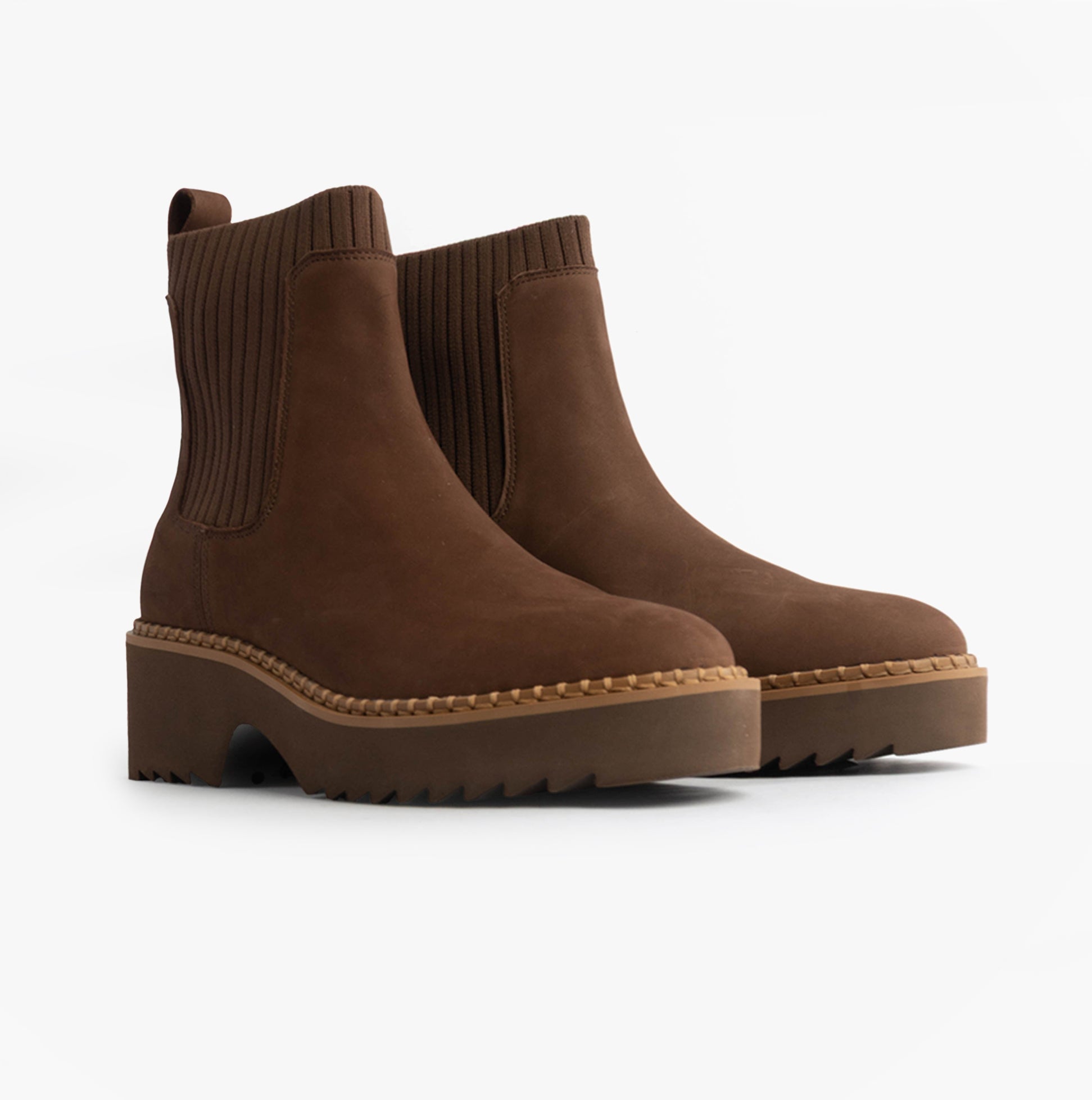 TOMS MILLIE Womens Ankle Boots Dark Brown