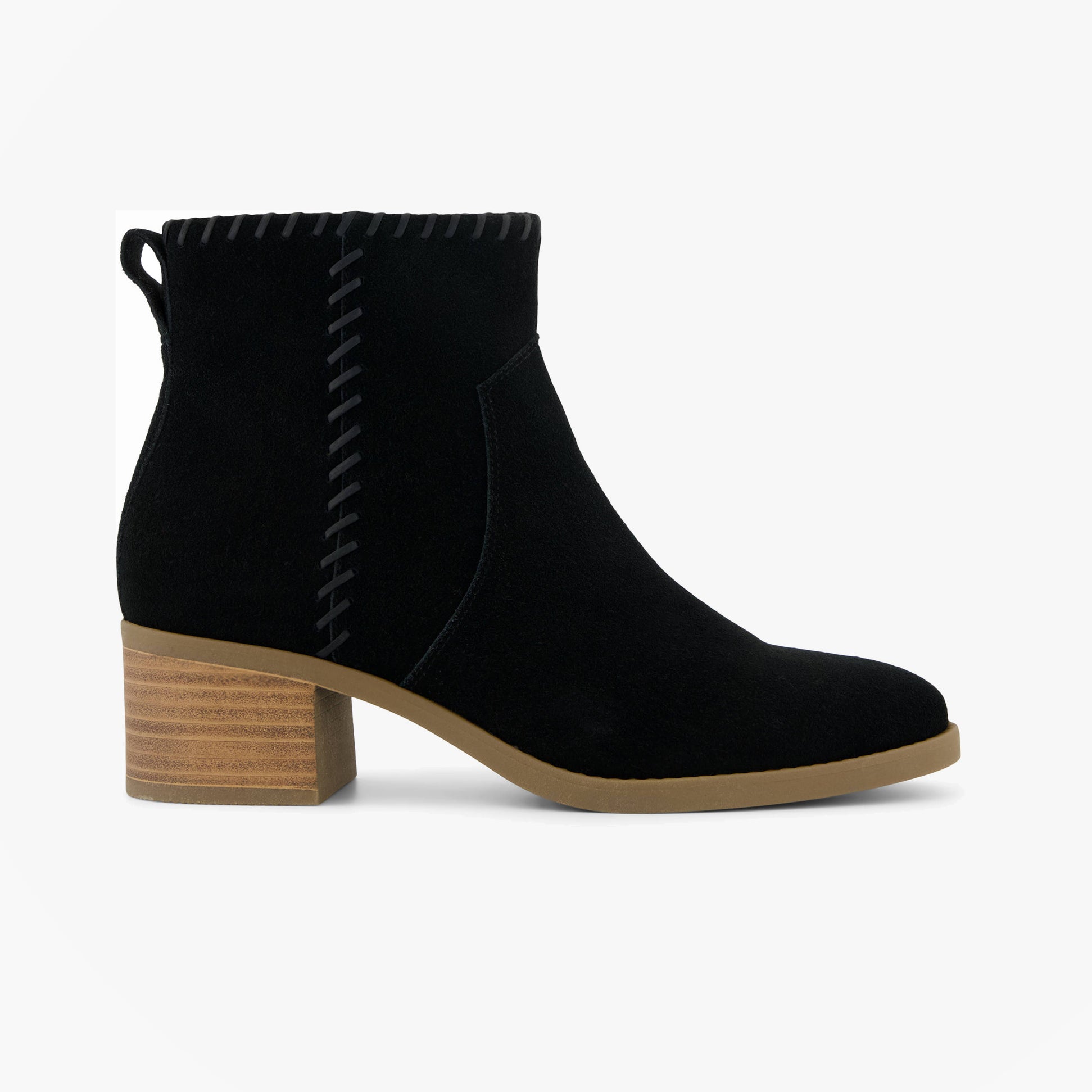 TOMS DELILAH Womens Ankle Boots Black