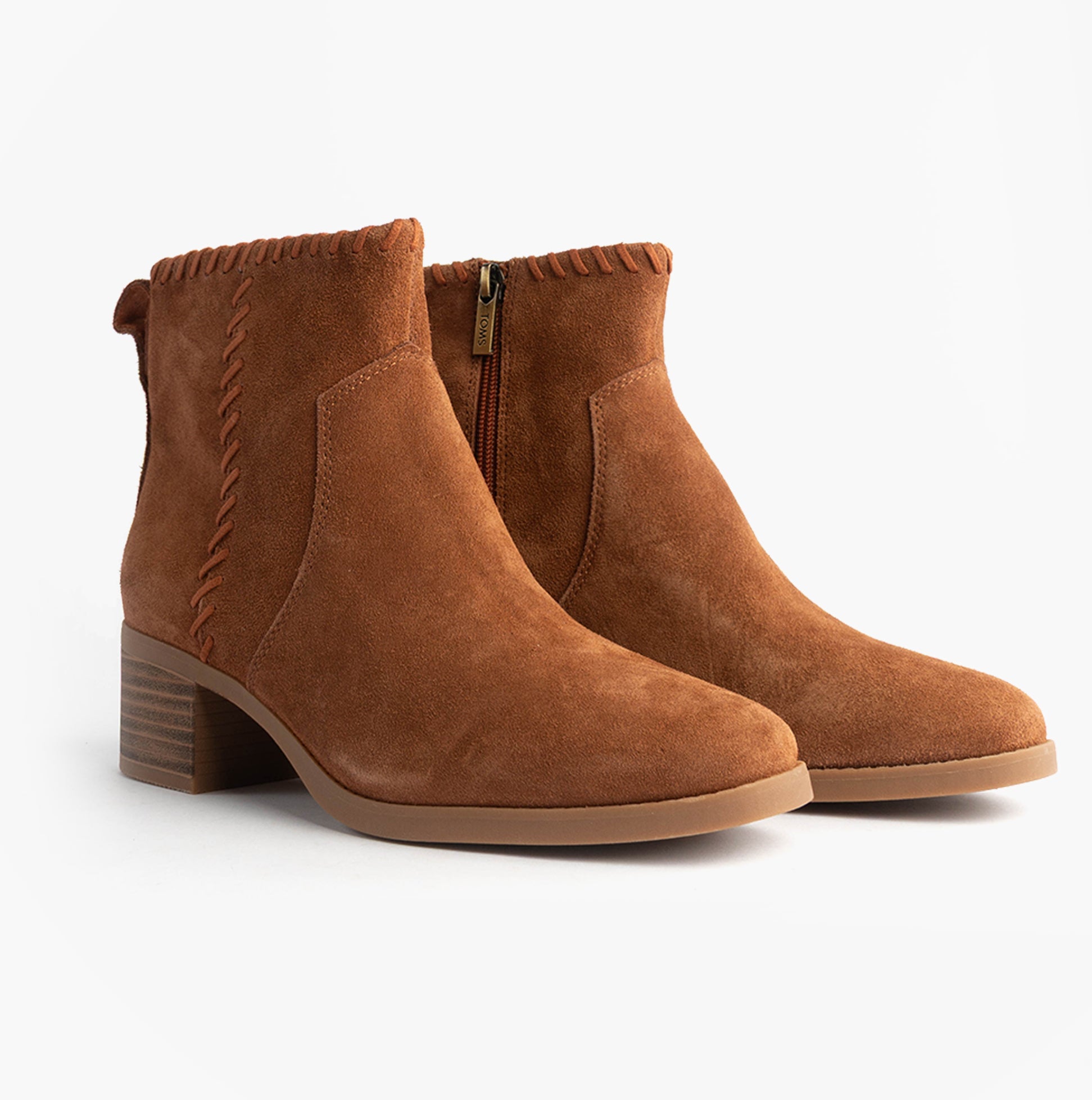 TOMS DELILAH Womens Ankle Boots Brown