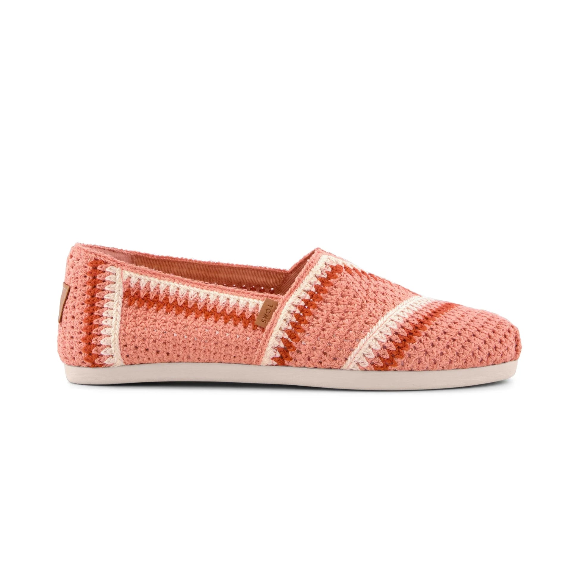 TOMS ALPARGATA CLASSIC Womens Espadrille Shoes Medium Pink