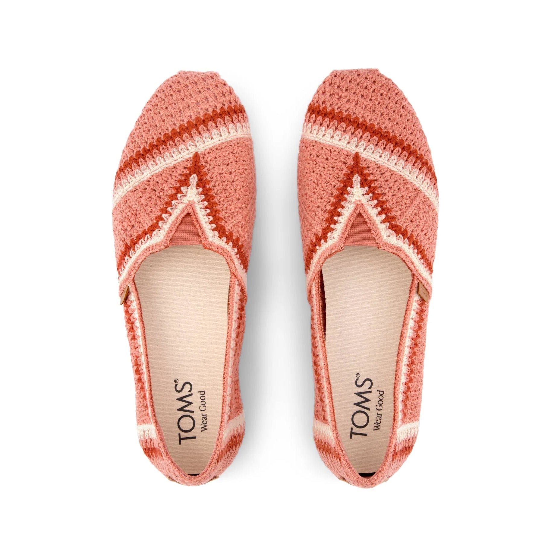 TOMS ALPARGATA CLASSIC Womens Espadrille Shoes Medium Pink