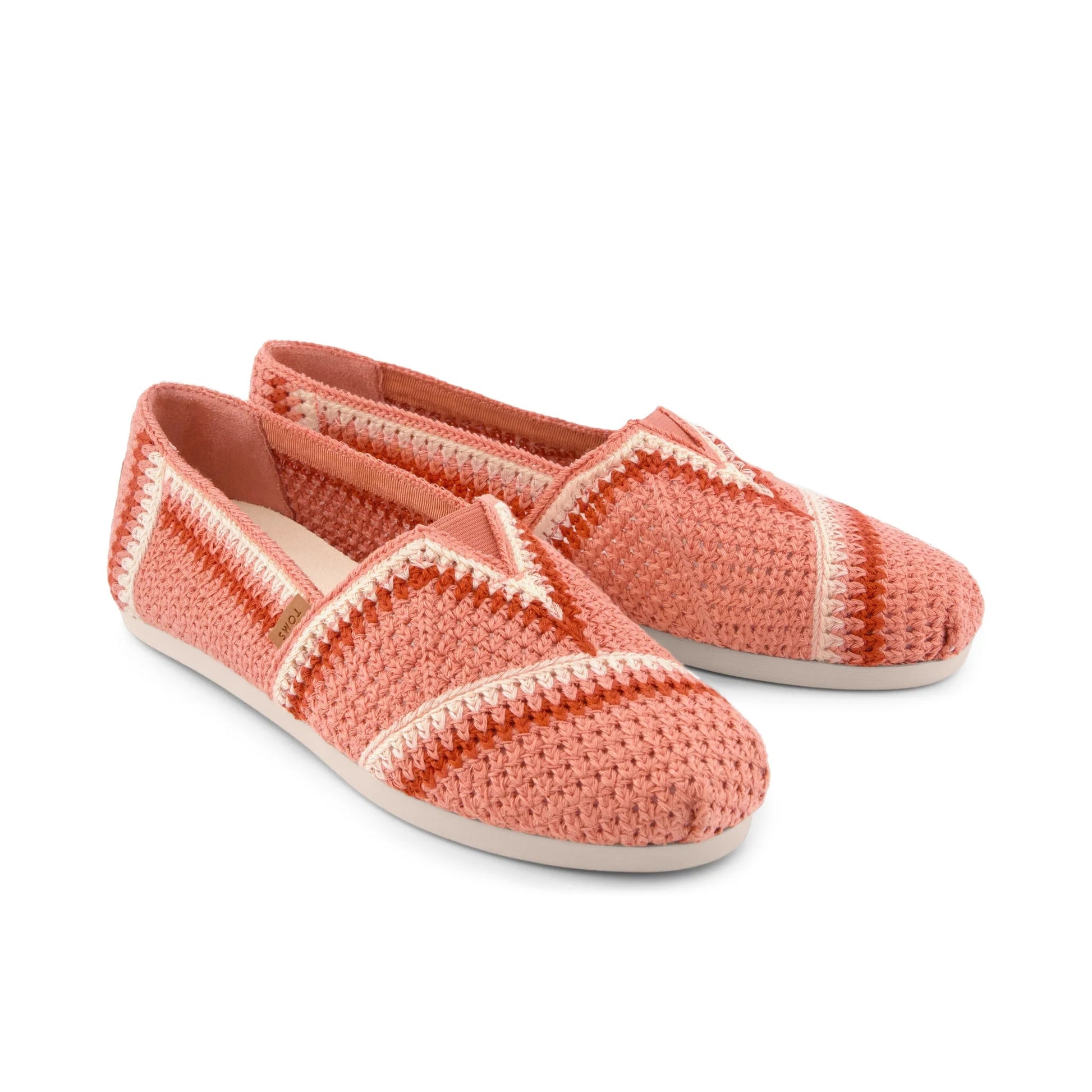 TOMS ALPARGATA CLASSIC Womens Espadrille Shoes Medium Pink