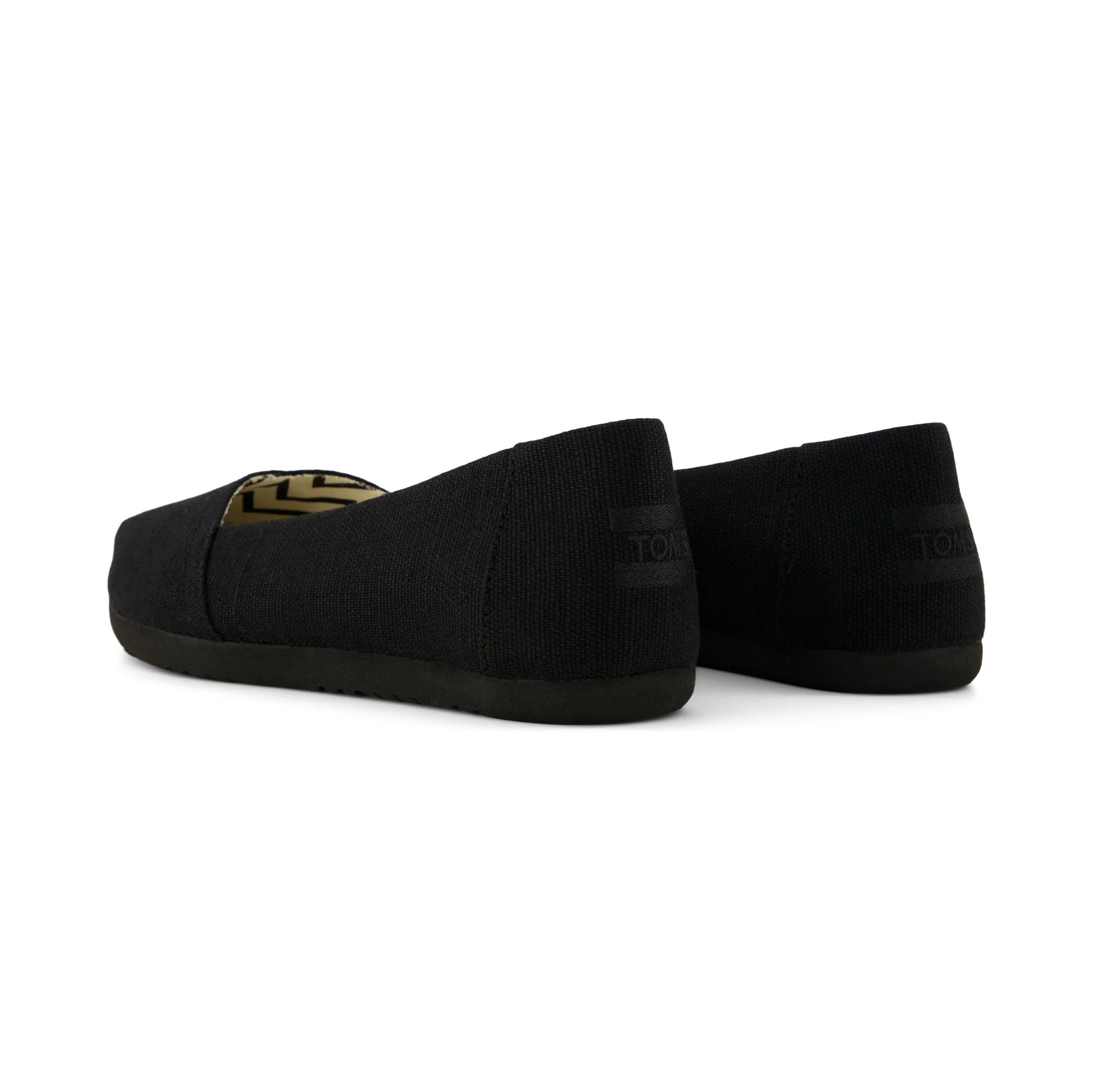 TOMS ALPARGATA BALLET Womens Ballerina Shoes Black