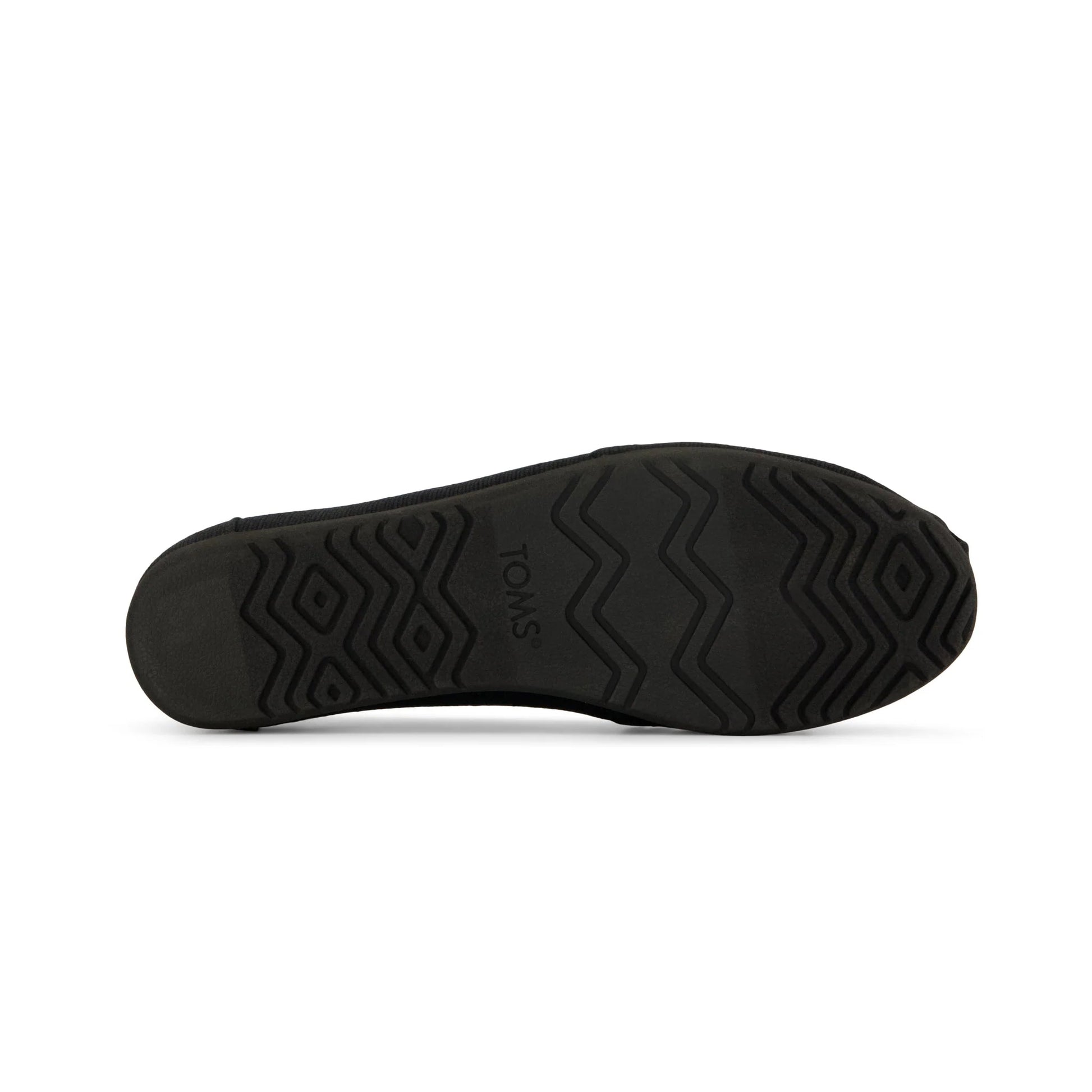 TOMS ALPARGATA BALLET Womens Ballerina Shoes Black