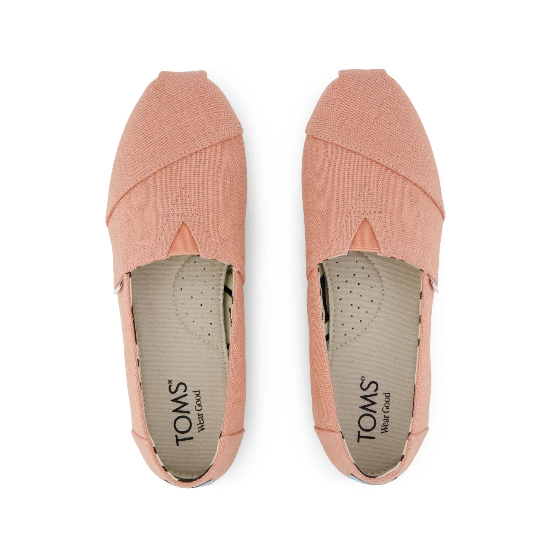 TOMS ALPARGATA CLASSIC Womens Espadrille Shoes Medium Pink