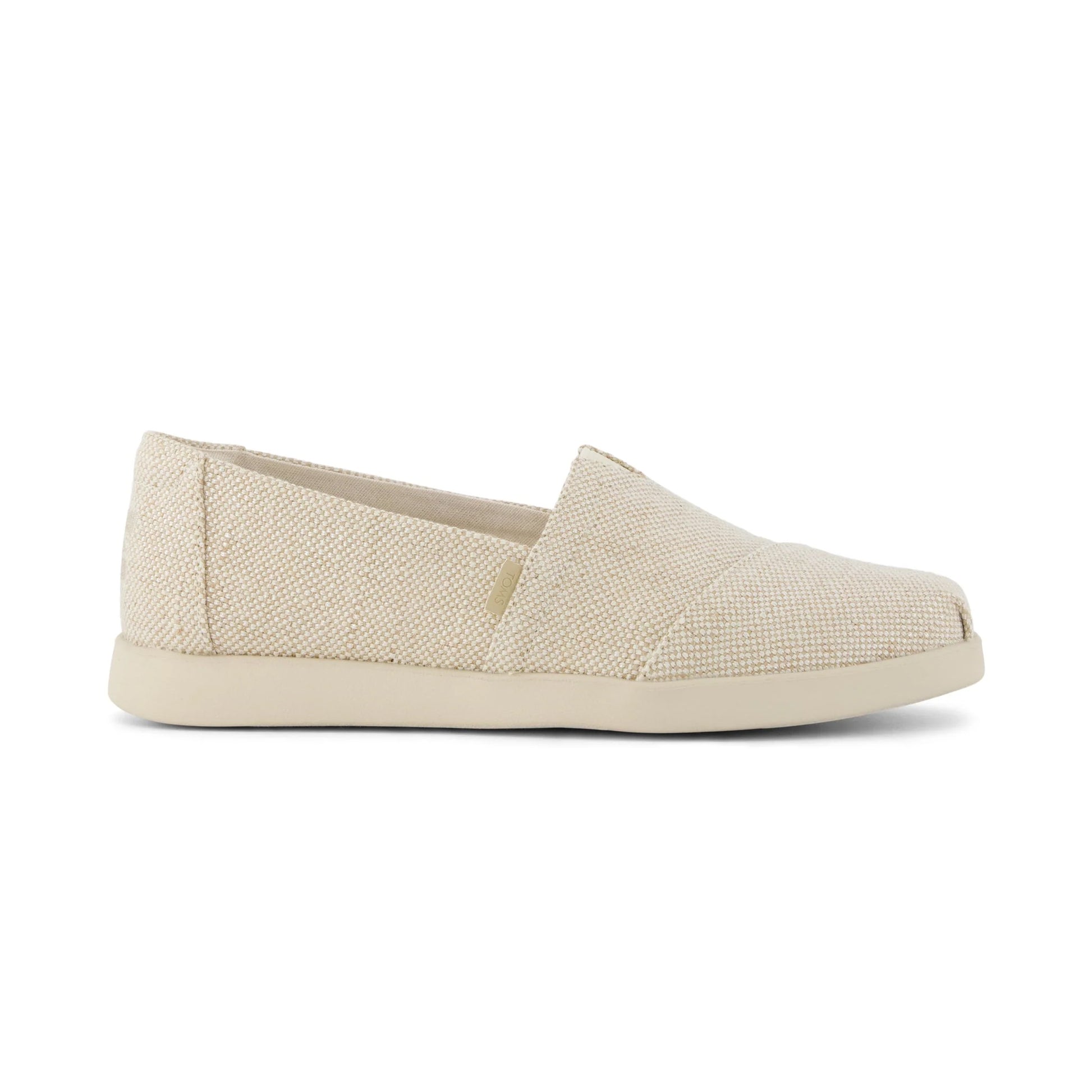 TOMS ALPARGATA PLUS Womens Espadrille Shoes Gold