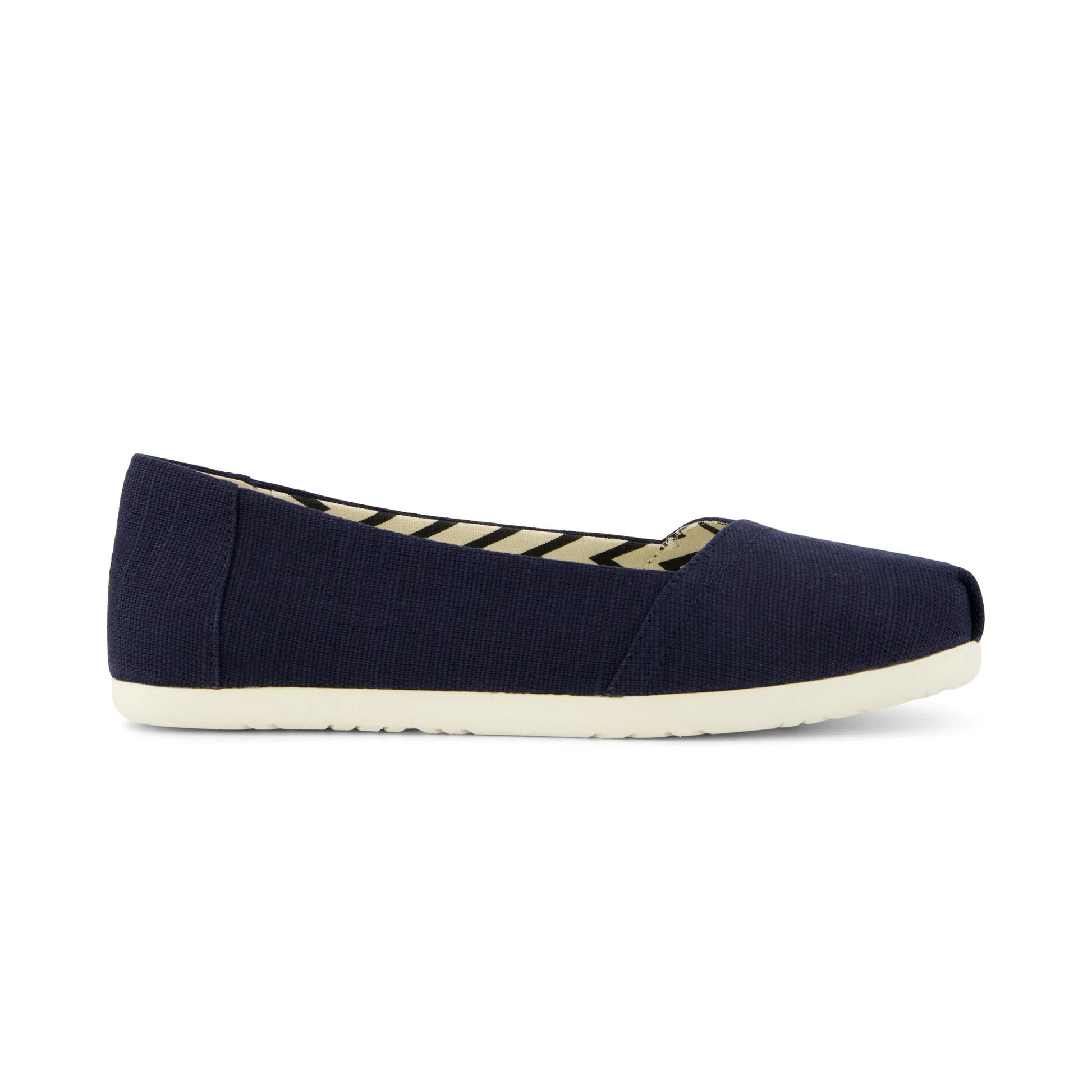 TOMS ALPARGATA BALLET Womens Ballerina Shoes Navy