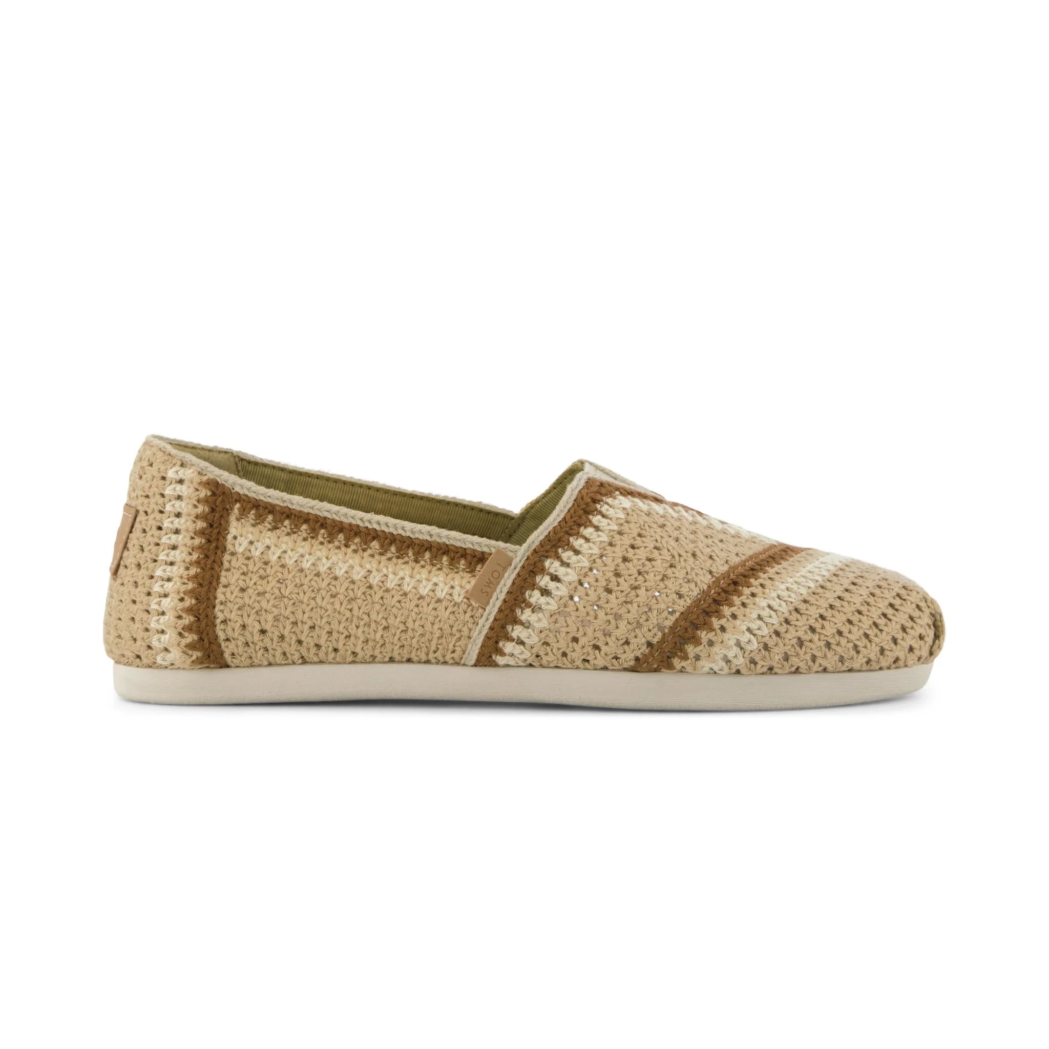 TOMS ALPARGATA CLASSIC Womens Espadrille Shoes Dark Beige