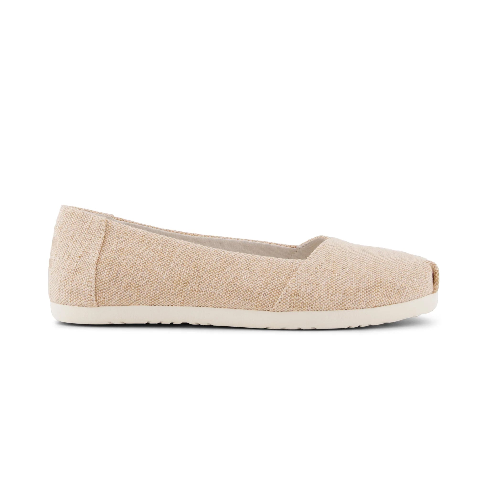 TOMS ALPARGATA BALLET Womens Ballerina Shoes Gold